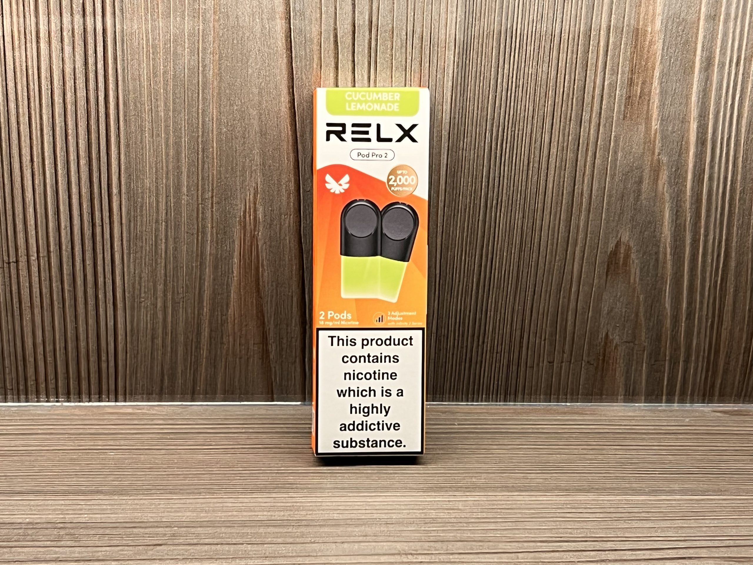 Relx Pods Pro2-Cucumber Lemon Water